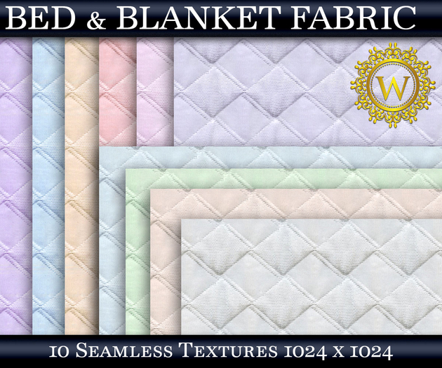 Bed Blanket Fabrics Textures WonderWall
