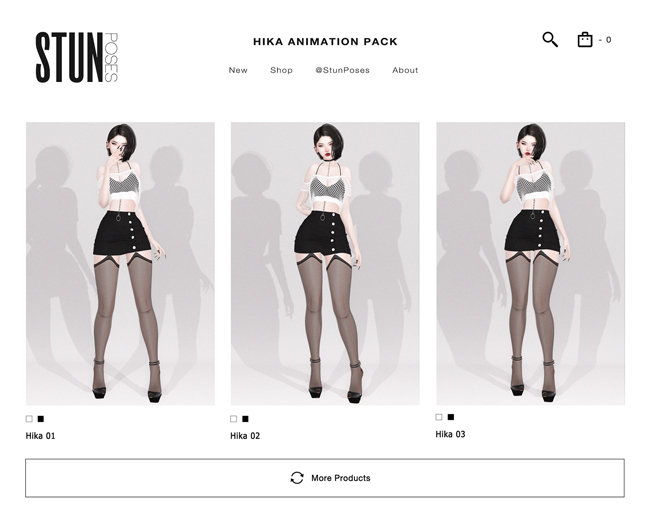 STUN - Anim Pack Collection Bento 'Hika' #61