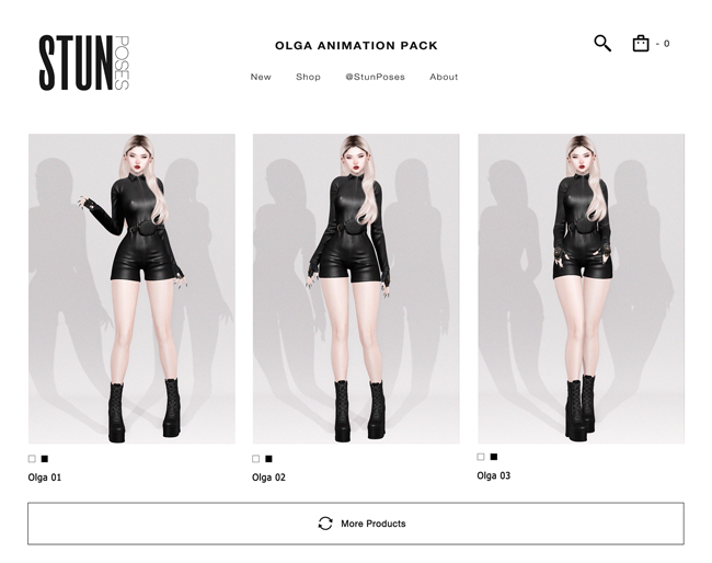 STUN - Anim Pack Collection Bento 'Olga' #60