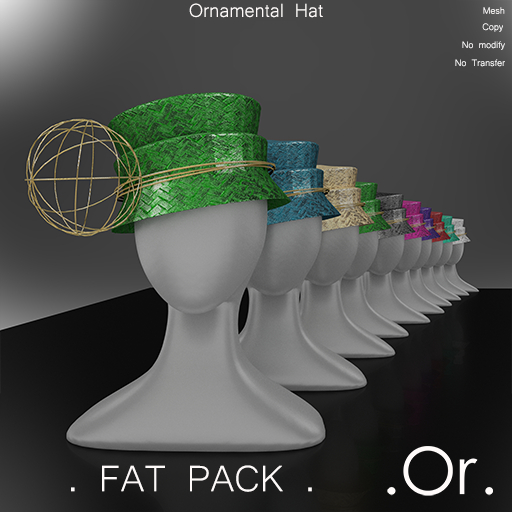 . Or . Ornamental Hats Fat Pack
