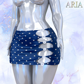 Blue Independence Day Juice Skirt Kupra
