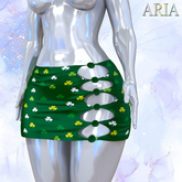 Green St Patricks Juice Skirt Kupra