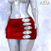 Hot Red Juice Skirt Kupra
