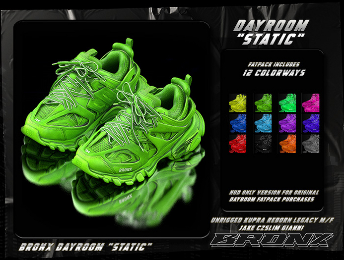 BRONX. DAYROOM TRACK "STATIC" - HULK 