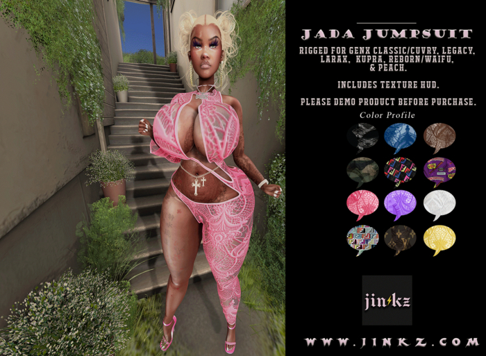 [JINKZ] Jada Jumpsuit Demo