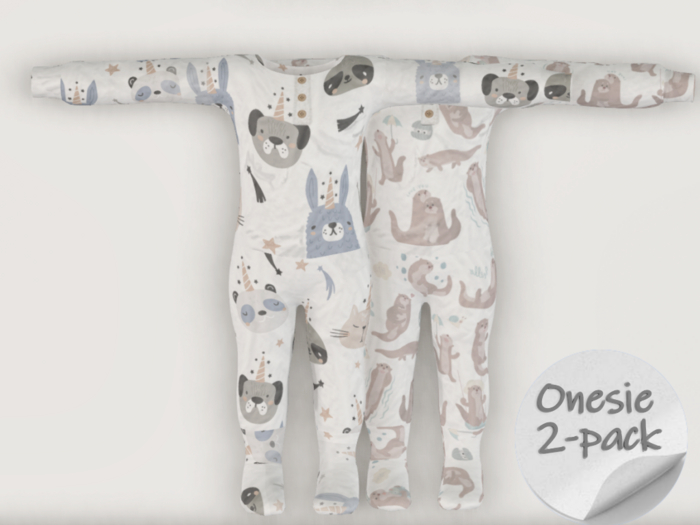 {DC} Alexander Onesie 2-pack!
