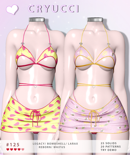 Cryucci #125 SET FATPACK