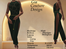 "GCD" Emersyn Chain Belt Jumpsuits Green