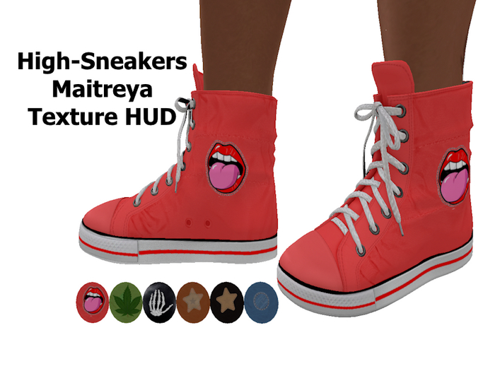 high sneakers mix Maitreya