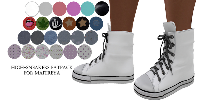 high sneakers FATPACK Maitreya