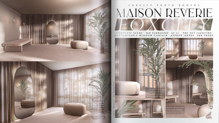 FOXCITY. Photo Booth - Maison Reverie