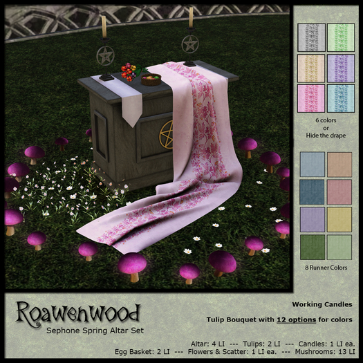 {RW} Sephone Spring Altar Set