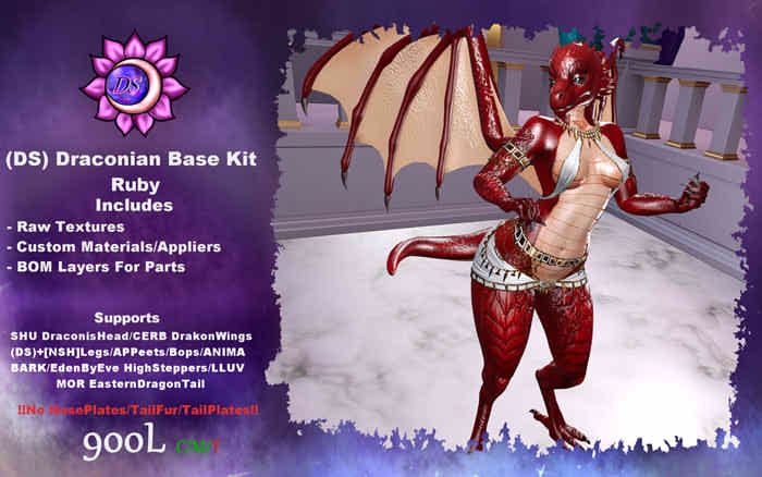 (DS) Draconian Base Kit (Ruby)