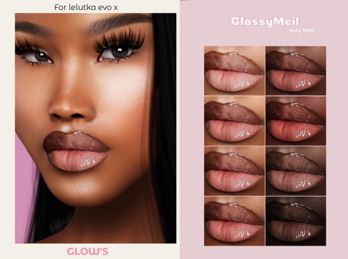GLOW'S-GLOSSYMEIL LIPS EVO X.