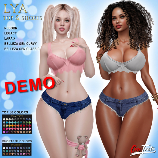 [ConTrato] Lya Top & Shorts DEMO