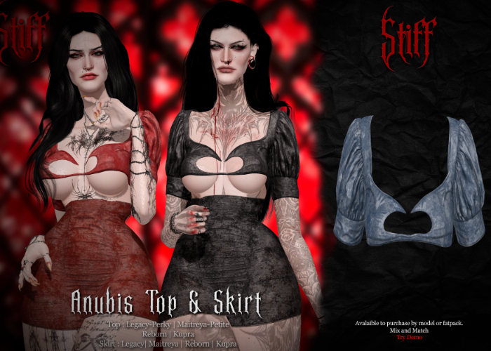 Stiff - Anubis Top - Azura