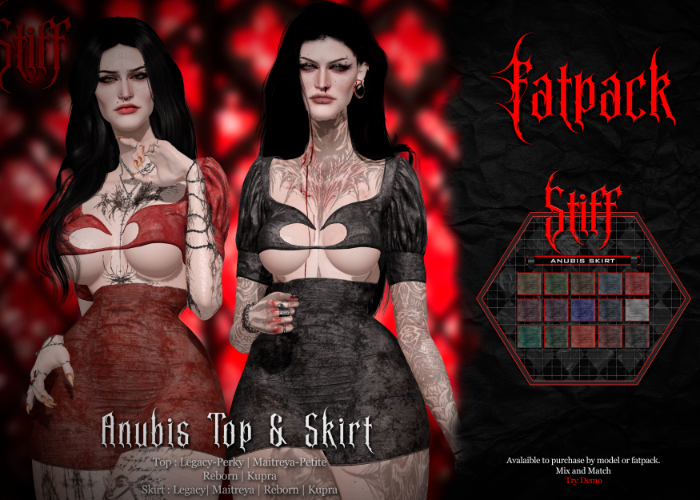Stiff - Anubis Skirt - FATPACK