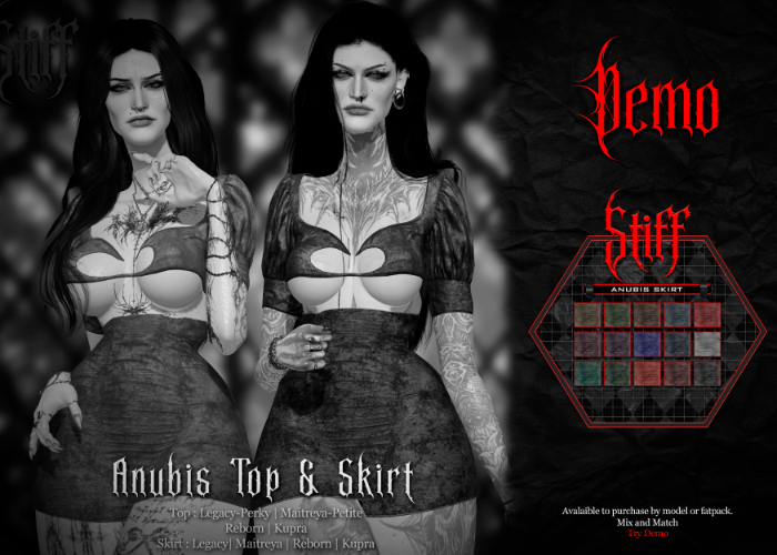 Stiff - Anubis Skirt - DEMO
