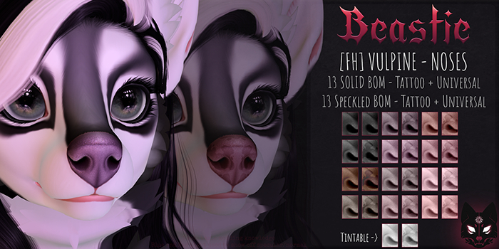 {Beastie} : VULPINE // BOM NOSES