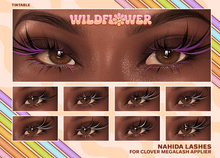 + wildflower nahida lashes (clover megalash)