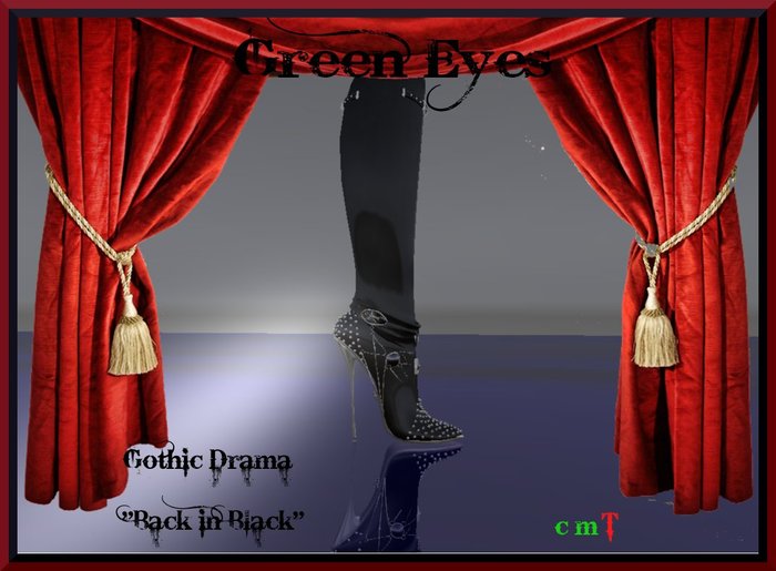 **Gothic Drama boots Back in Black**