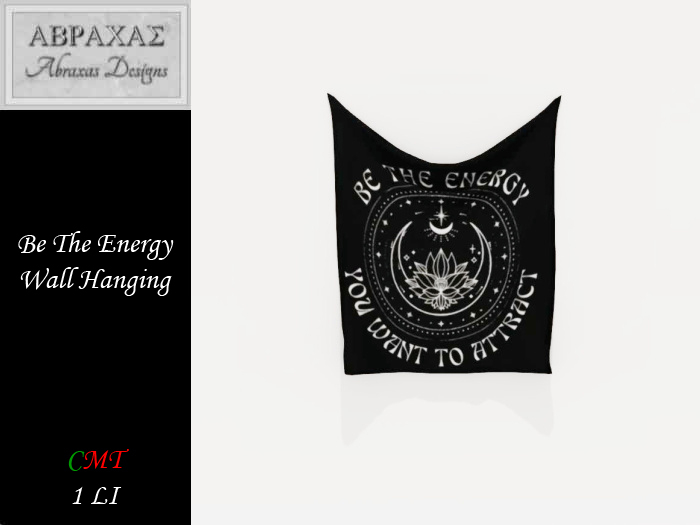 Be The Energy Wall Hanging