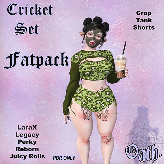 {Oath.} Cricket Set Fatpack