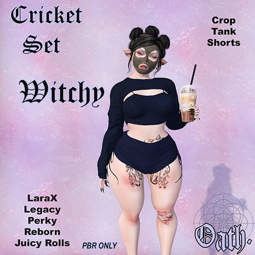 {Oath.} Cricket Set Witchy