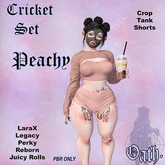 {Oath.} Cricket Set Peachy