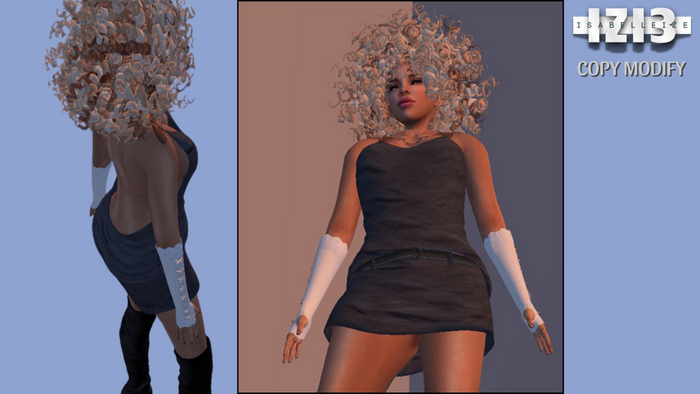 Isabelleize Jeans Rebel Tucked Top & Skirt Copy Modify