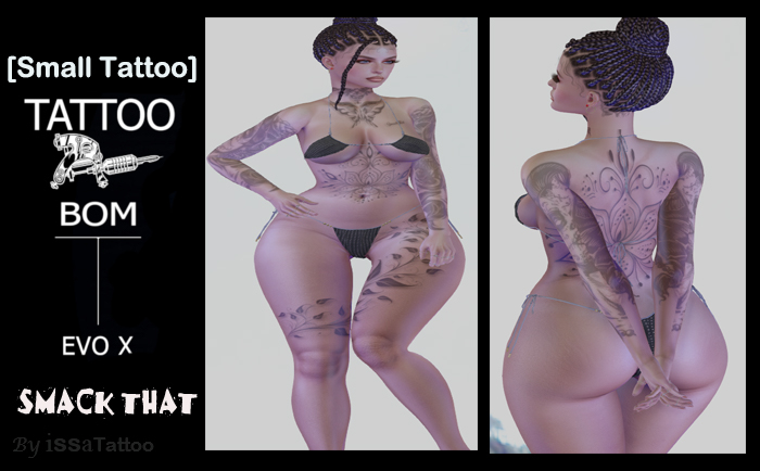 [Small Tattoo]**BOM**SMACK THAT 