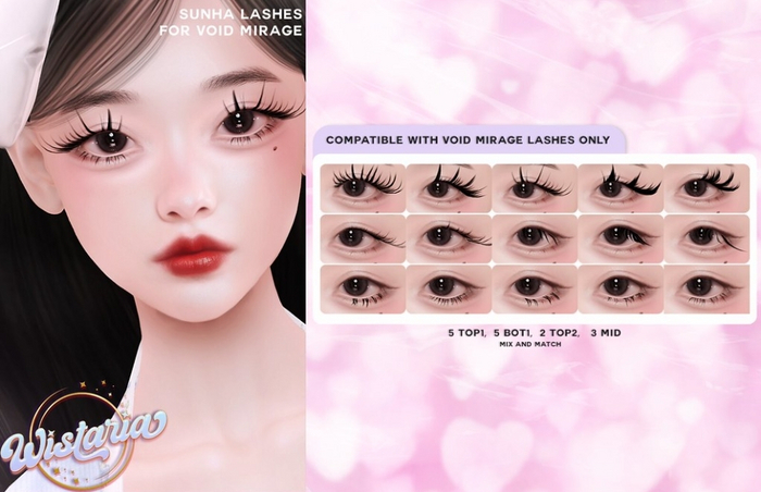 { wistaria } // Sunha Lashes for VOID Mirage