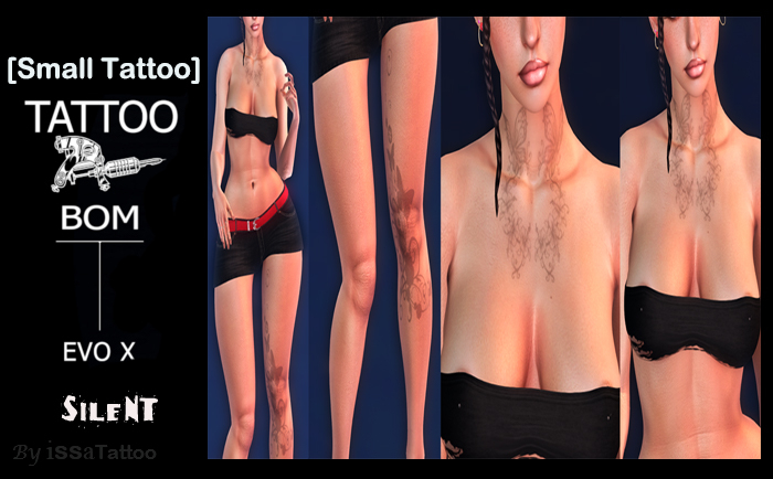 [Small Tattoo] **BOM**Silent