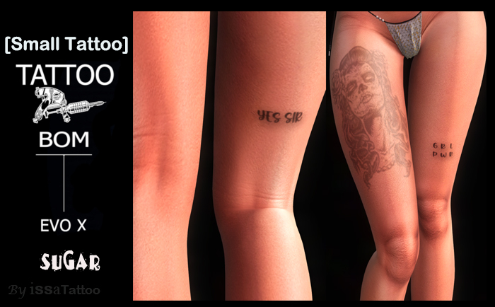 [Small Tattoo] **BORN** SUGAR