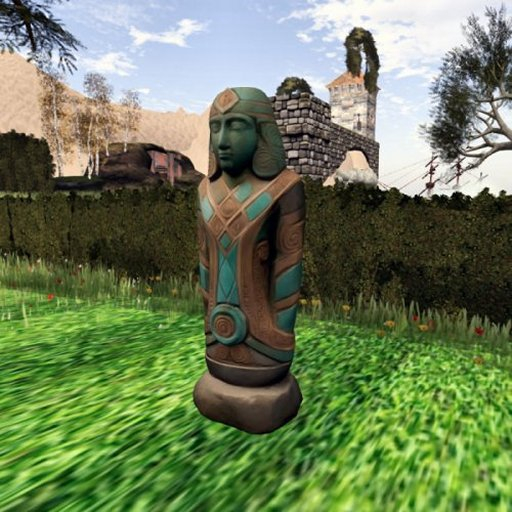 3D Celtic Mystic Sentinel Statue