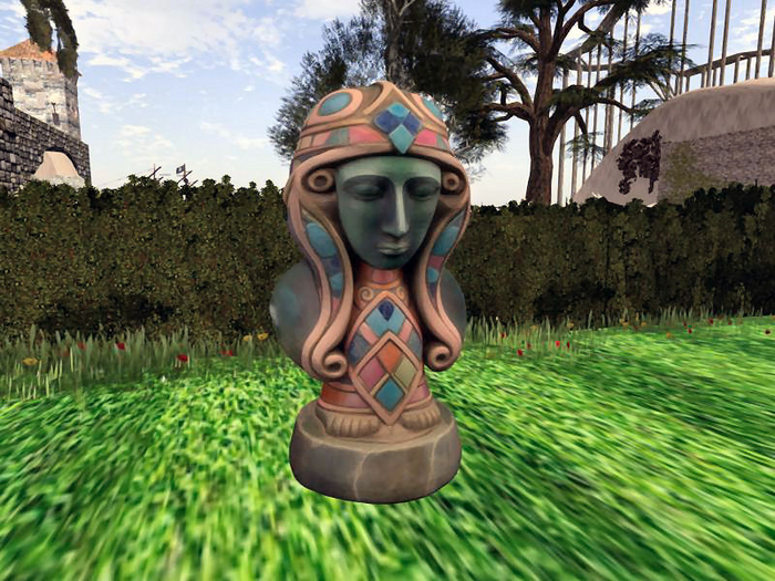 3D Celtic trial guardian totem