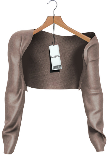 Asteria"Chanel" Jacket Latte