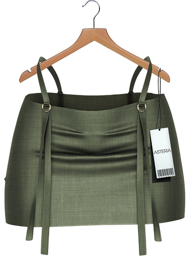 Asteria"Chanel" Skirt Moss