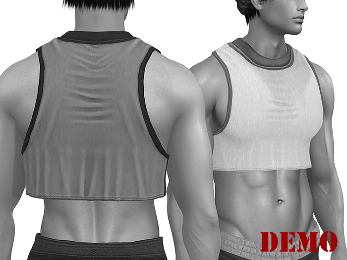DEMO TwoSided Crop tank Bunny