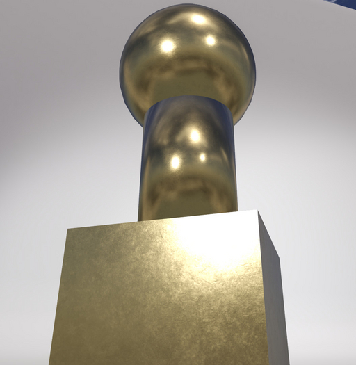 Light Gold 2048 PBR Material