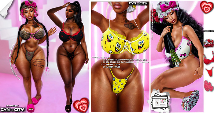 ::CYN CITY APPAREL:: Vallarie Bonnet Fatpack