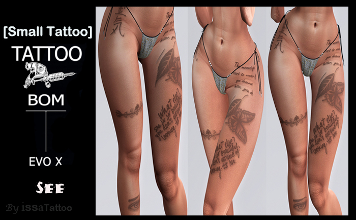 [Small Tattoo] **BOM**SEE
