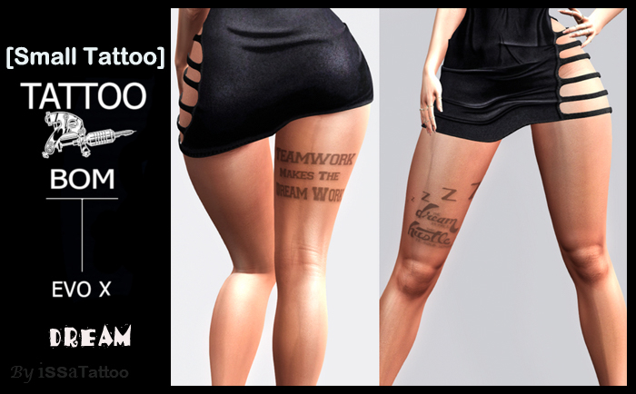 [Small Tattoo] **BOM** DREAMs