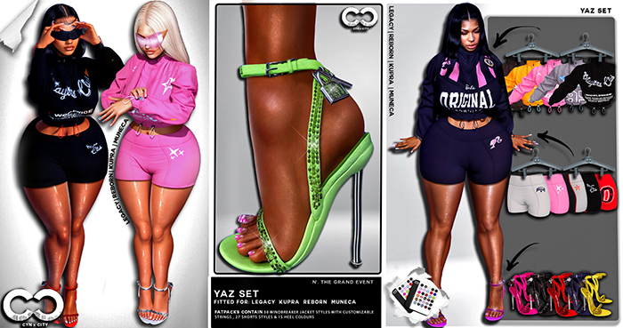 ::CYN x CITY:: Yaz Heels FP
