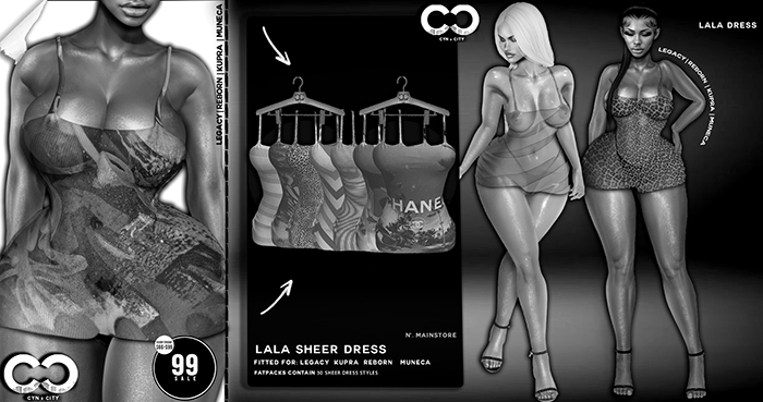 ::CYN x CITY:: Lala Dress DEMOS