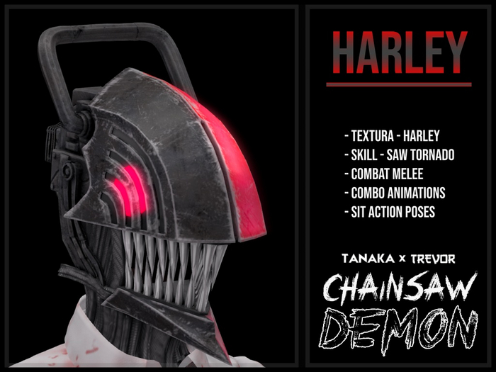 [TANAKA x TREVOR] - CHAINSAW DEMON - (HARLEY)