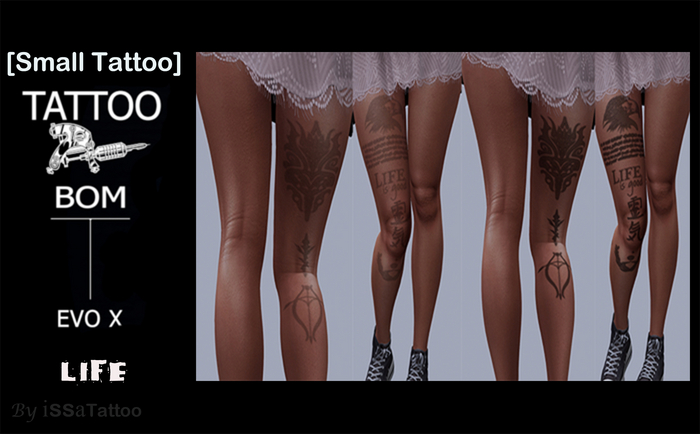 [Small Tattoo] **BOM** LIFE