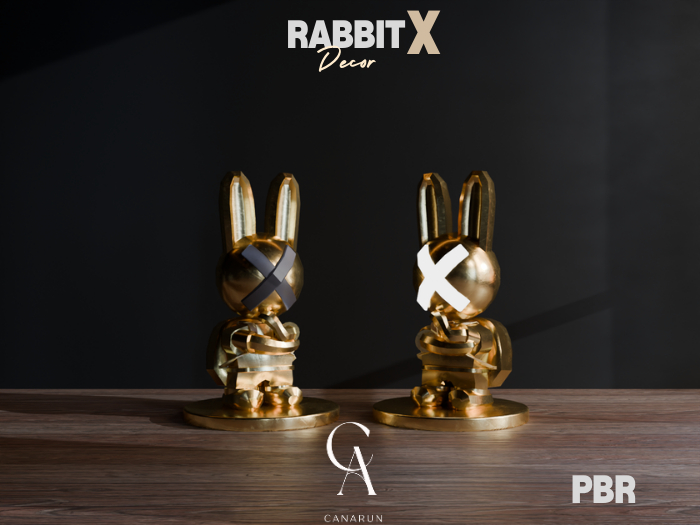 Gold Rabbit PBR  - CANARUN - (Rezzme)