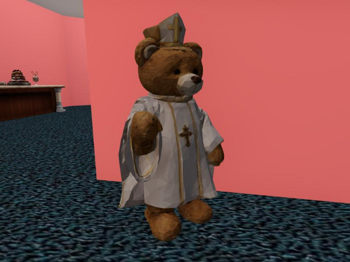 Free Papal Bear statue