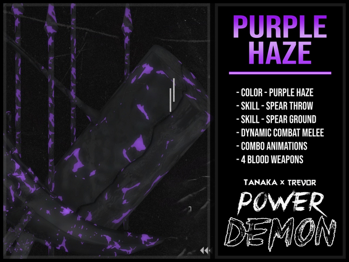 [TANAKA x TREVOR] - POWER DEMON - (PURPLE HAZE)